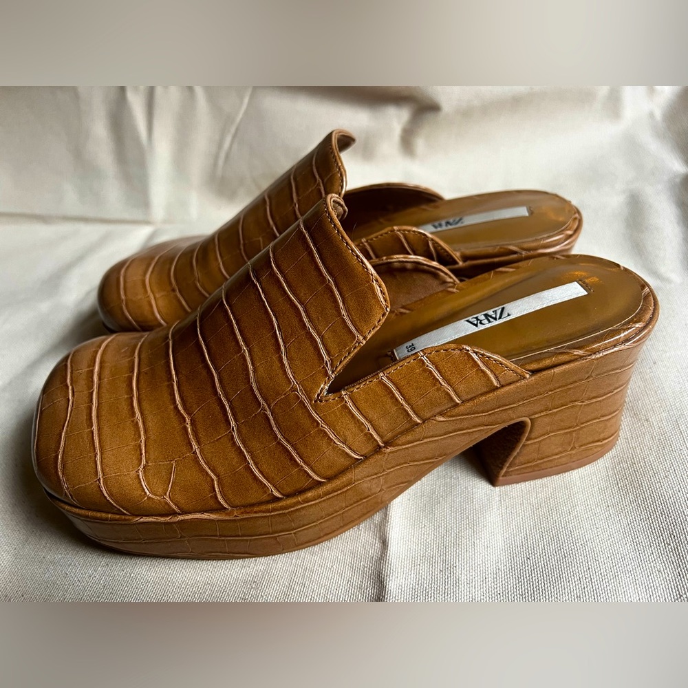 Zara platform mules